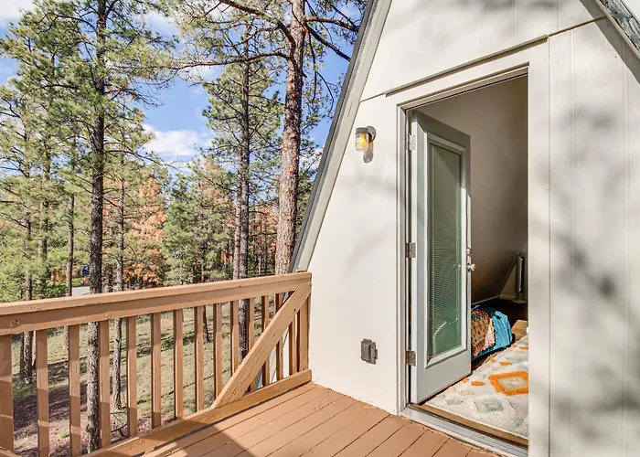 Rim Country Retreat: A-frame W/ Large Deck Holiday home Heber